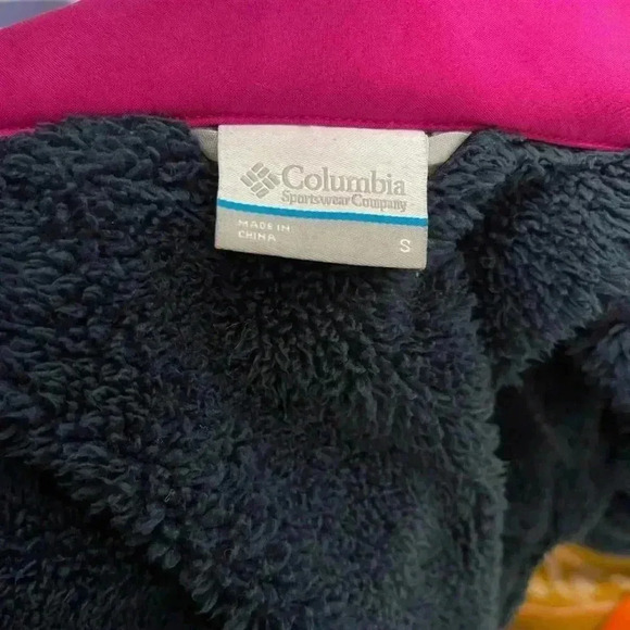 COLUMBIA Sportswear Women's Full Zip Jacket Fucsia S - Picture 7 of 7